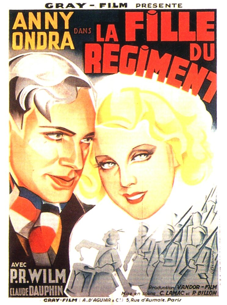 La fille du régiment (1933) постер
