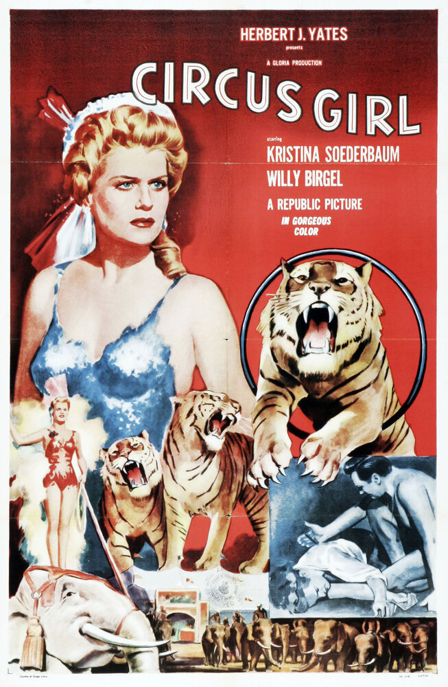 Циркачка (1954) постер